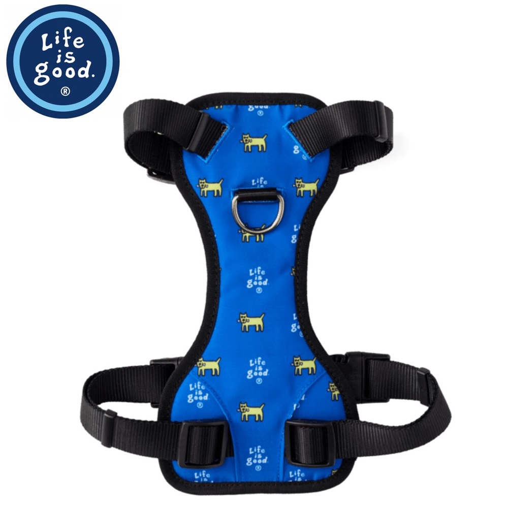Life is Good Rocket Dog Harness- Royal Blue